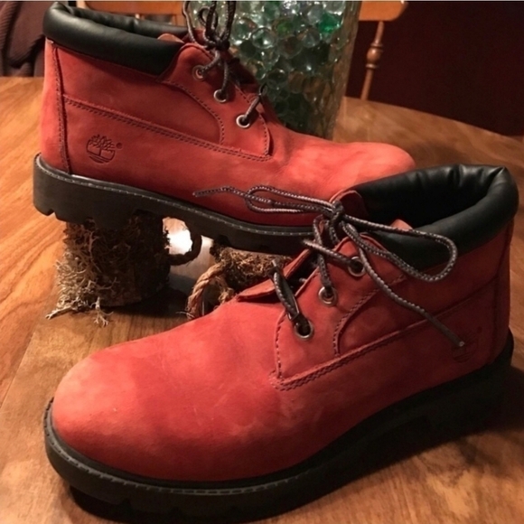 Timberland Leather Boots Waterproof Size 5.5 - Picture 1 of 8
